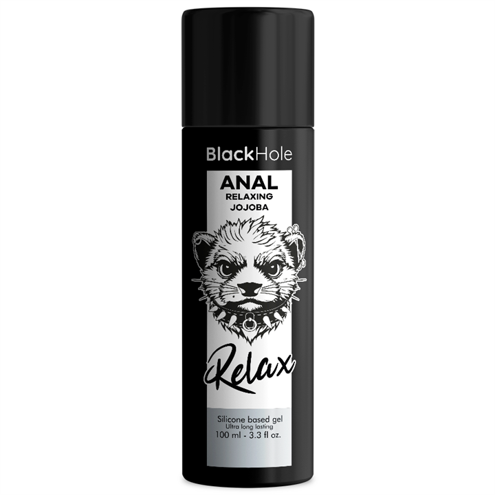 BLACK HOLE - ANAL RELAXING JOJOBA RELAX SILICONE BASE 100 ML - D-244018