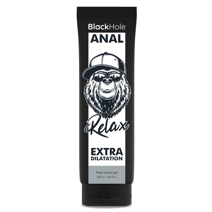 BLACK HOLE - WATER BASE GEL ANAL DILATION 250 ML - D-229248