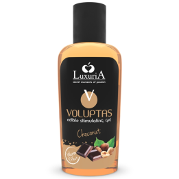 INTIMATELINE LUXURIA - VOLUPTAS EDIBLE MASSAGE GEL WARMING EFFECT - CHOCONUT 100 ML - D-228340