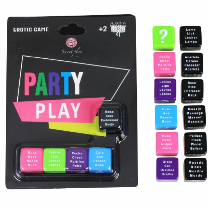 SECRETPLAY - GAME PARTY PLAY 5 DICE (ES/PT/EN/FR) - D-215173