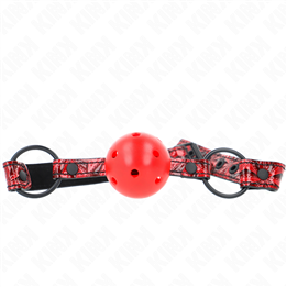 KINK - DIAMOND PATTERN BALL 4.5 CM GAG MODEL 1 64.5 CM ADJUSTABLE 42-60 CM - D-240849