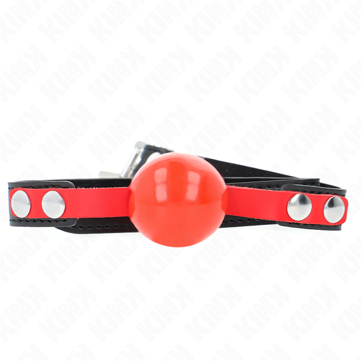 KINK - SOFT TPE BALL 4 CM GAG MODEL 4 60 x 2 CM ADJUSTABLE 37-52 CM - D-240871
