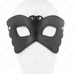 KINK - BUTTERFLY SHAPED LEATHERETTE MASK 20 x 9 CM - D-240907 - Teknashop Ltd