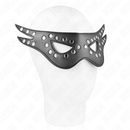 KINK - SEXY LEATHERETTE MASK MODEL 1 27 x 13 CM - D-240916 - Teknashop Ltd