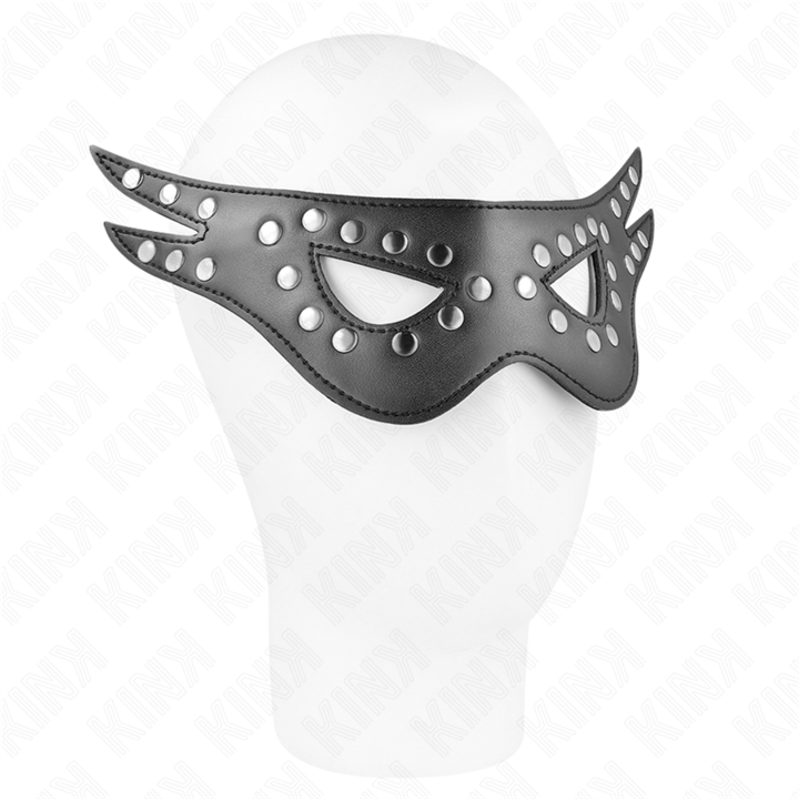 KINK - SEXY LEATHERETTE MASK MODEL 1 27 x 13 CM - D-240916 - Teknashop Ltd