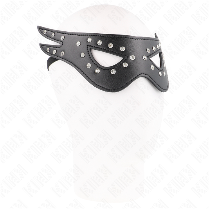 KINK - SEXY LEATHERETTE MASK MODEL 2 27 x 13 CM - D-240917 - Teknashop Ltd