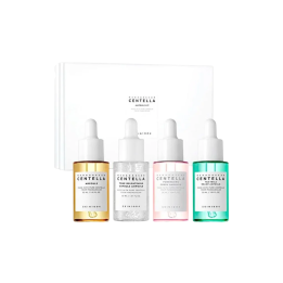 Madagascar Centella Set Skin1004: Centella Poremizing, Pore-Minimising & Smoothing, Day & Night, Ampoules Treatment Serum, For F