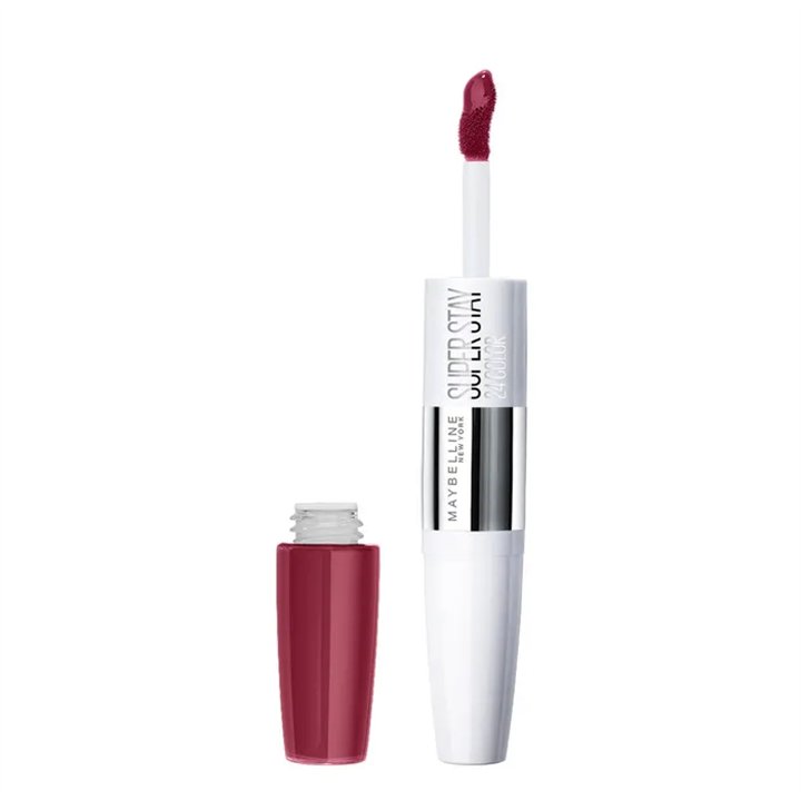 Maybelline Superstay 24 2-Step Liquid Lispstick Makeup 195 Raspberry - unisex