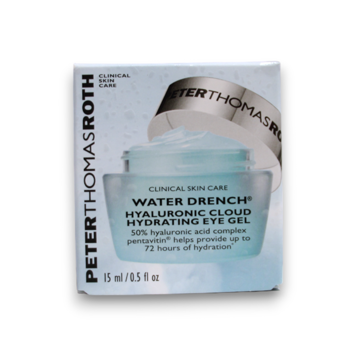 Peter Thomas Roth, Water Drench, Hyaluronic Acid, Firming, Night, Eye Gel, 15 ml