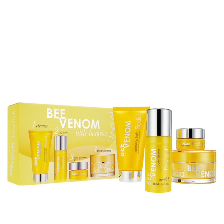 Little Luxuries Kit Set Rodial: Bee Venom, Anti-Aging, Daily, Cream, For Face, 15 ml + Bee Venom, Eliminates Impurities, Cleansi