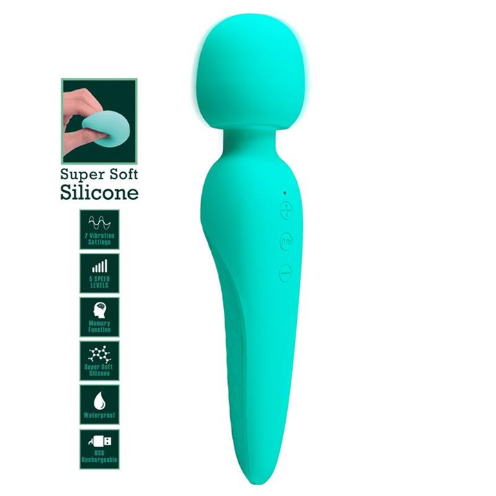 Meredith Massager Wand Green - BI-014668-4