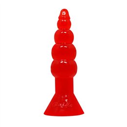 Baile Bulbous Shaped Butt Plug Orange - BI-017005