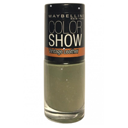 Maybelline, Color Show Vintage Leather, Nail Polish, Nr. 208, Sage Staple Green, 7 ml
