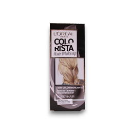 L'Oreal Paris, Colorista Hair Makeup, Semi-Permanent Hair Dye,  GREYHAIR, 30 ml