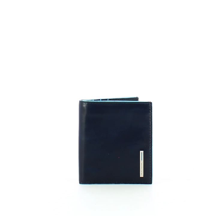 Piquadro, Blue Square Card Holders