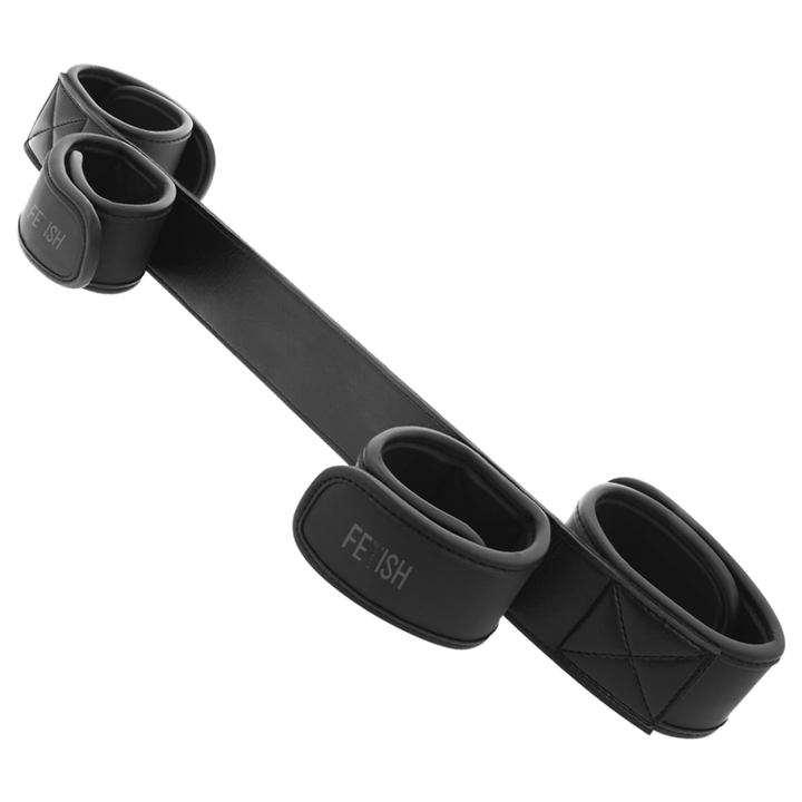 FETISH SUBMISSIVE - BONDAGE SPREADER BAR WITH NOPRENE LINING - D-218912