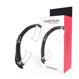 DARKNESS - GAG WITH BLACK HOOK - D-221196