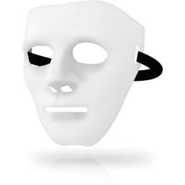 OHMAMA - MASKS WHITE MASK ONE SIZE - D-230037