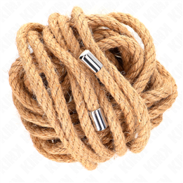 KINK - HEMP ROPE WITH METAL HEAD 5 METER - D-240658