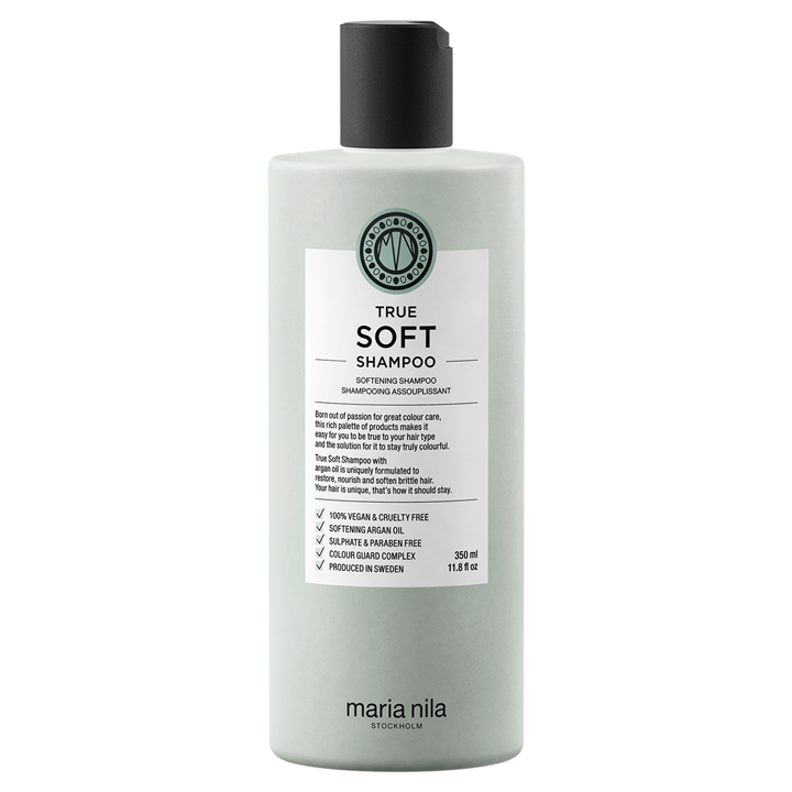 Maria Nila, True Soft, Cruelty Free, Hair Shampoo, For Hydration, 350 ml