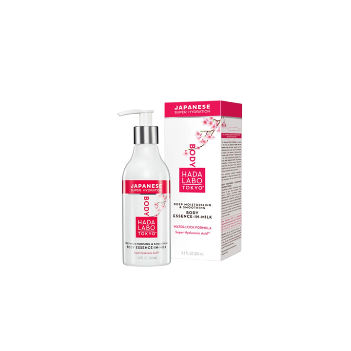 Hada Labo Tokyo, Body, Hyaluronic Acid, Moisturizing & Smoothing, Body Milk, All Over The Body, 200 ml - Teknashop Ltd
