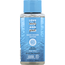 Love Beauty And Planet, Sea Salt and Bergamot, Hair Shampoo, 400 ml