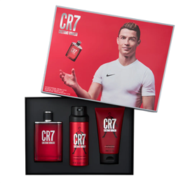 Set Cristiano Ronaldo: CR7, Eau De Toilette, For Men, 100 ml + CR7, Shower Gel, For All Skin Types, 150 ml + CR7, Scented Spray,