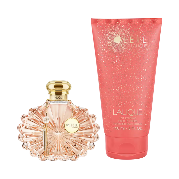 Set Lalique: Soleil, Eau De Parfum, For Women, 50 ml + Soleil, Hydrating, Body Lotion, 150 ml