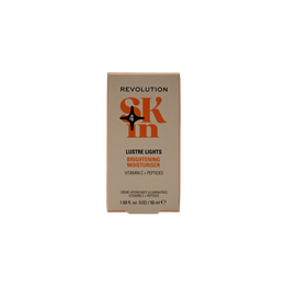 Revolution Skincare, Lustre Lights, Vitamin C & Peptides, Brightening, Gel Cream, For Face, 50 ml - Teknashop Ltd