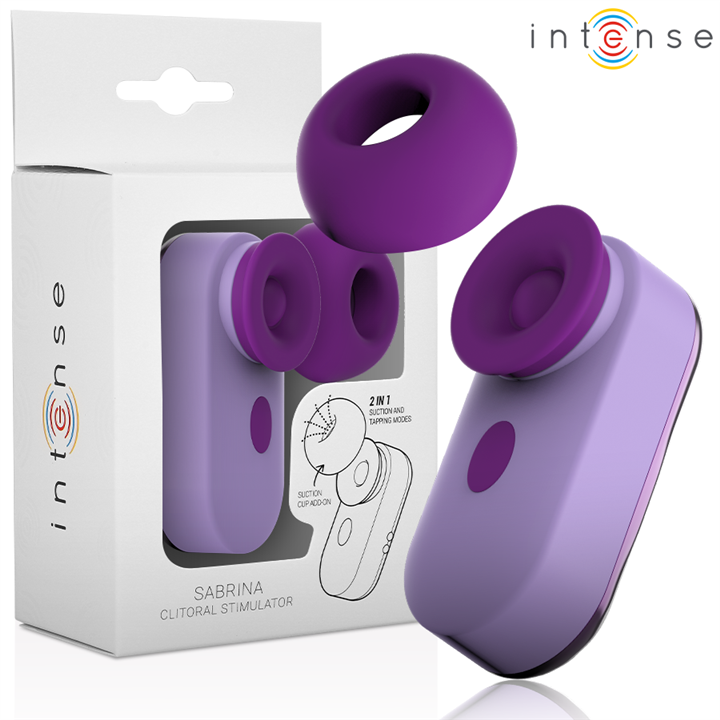INTENSE - SABRINA CLIT STIMULATOR PURPLE - D-241181 - Teknashop Ltd