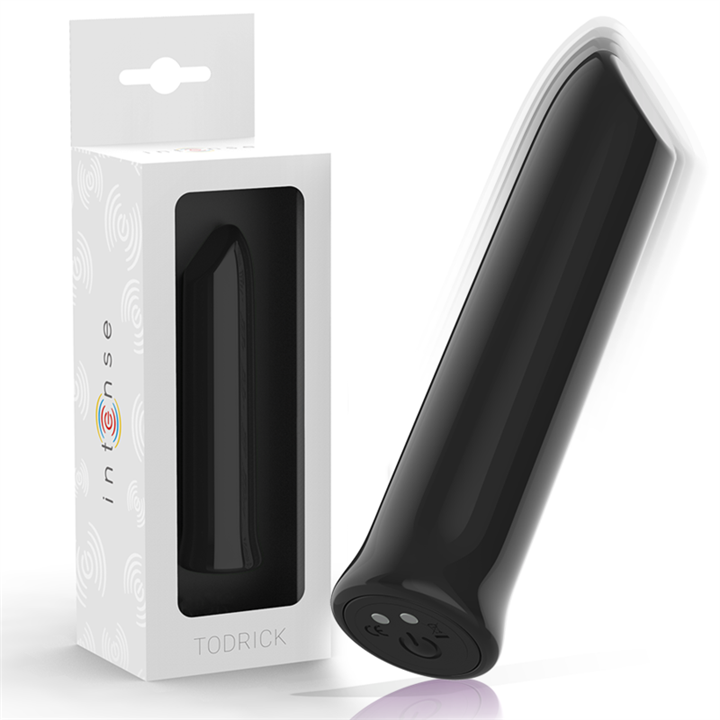 INTENSE - TODRICK BLACK CLITORAL STIMULATING BULLET - D-241694 - Teknashop Ltd