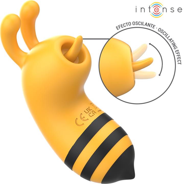 INTENSE - MAYA STIMULATOR WITH 360º ROTATING TONGUE - D-241953 - Teknashop Ltd