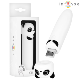 INTENSE - POH PANDA VIBRATING BULLET USB RECHARGEABLE 10 X 2.2 CM - D-242828