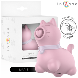 INTENSE - MARIE PINK PULSATION EFFECT TONGUE STIMULATOR - D-244065