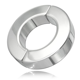 METAL HARD - STAINLESS STEEL TESTICLE RING 14MM - D-205423 - Teknashop Ltd