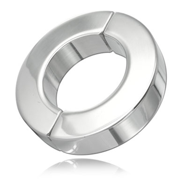 METAL HARD - STAINLESS STEEL TESTICLE RING 14MM - D-205423 - Teknashop Ltd