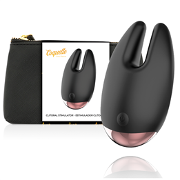 COQUETTE CHIC DESIRE - CLITORIAL STIMULATOR BLACK / GOLD - D-225733