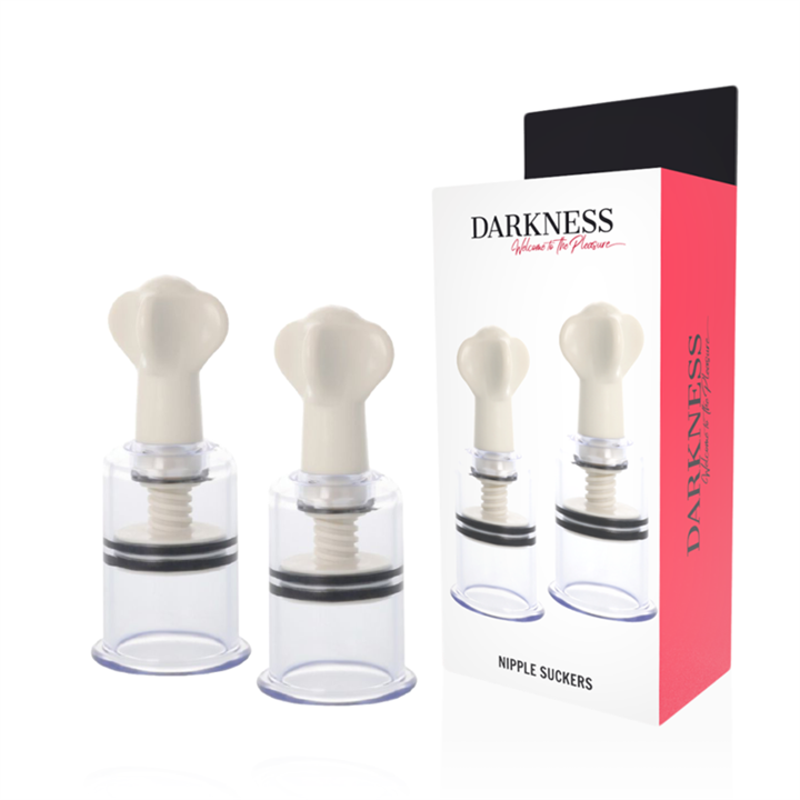 DARKNESS - TRANSPARENT NIPPLE SUCKER 5CM DIAMETER - D-226864