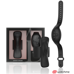 ANNE'S DESIRE - PANTY PLEASURE TECNOLOG A WATCHME BLACK - D-227092