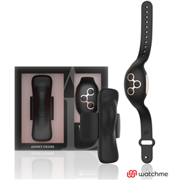 ANNE'S DESIRE - PANTY PLEASURE TECNOLOG A WATCHME BLACK/GOLD - D-227093