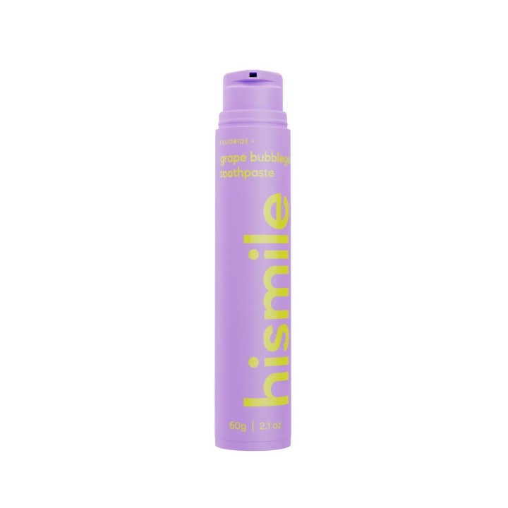 Hismile, Grape Bubblegum, Cleansing, Toothpaste, 60 g - Teknashop Ltd