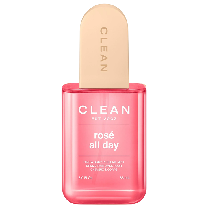 Clean, Rose All Day, Hair Scented Mist, For Women, 88 ml