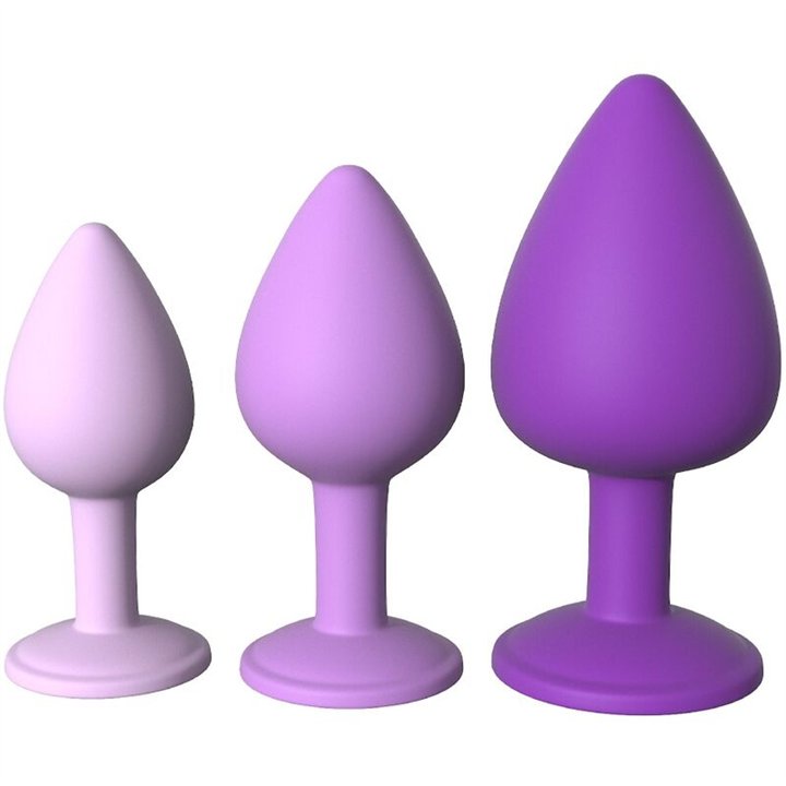 FANTASY FOR HER - VIOLET ANAL PLUG SET 3 - D-236566 - Teknashop Ltd