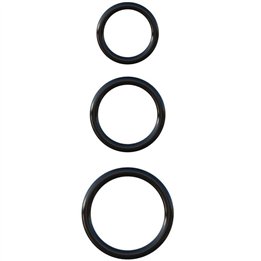 FANTASY C-RINGZ - SILICONE 3 RING STAMINA SET - PD5912-23