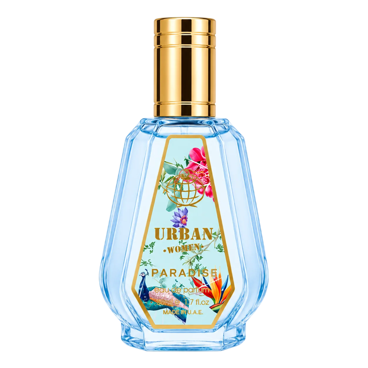 Fragrance World, Urban Women Paradise, Eau De Parfum, For Women, 50 ml