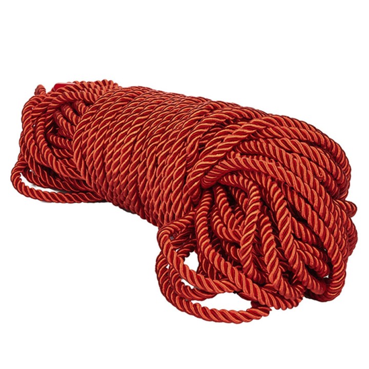 CALEXOTICS - SCANDAL RED BDSM ROPE 30 M - D-243668 - Teknashop Ltd
