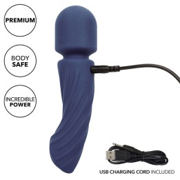 CALEXOTICS - CHARISMA ALLURE MASSAGER DUAL MOTORS 12 FUNCTIONS 17.25 CM X 4.5 CM PURPLE - D-241464