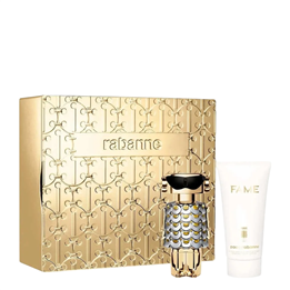 Set Paco Rabanne: Fame, Eau De Parfum, For Women, 50 ml + Fame, Hydrating, Body Lotion, 75 ml