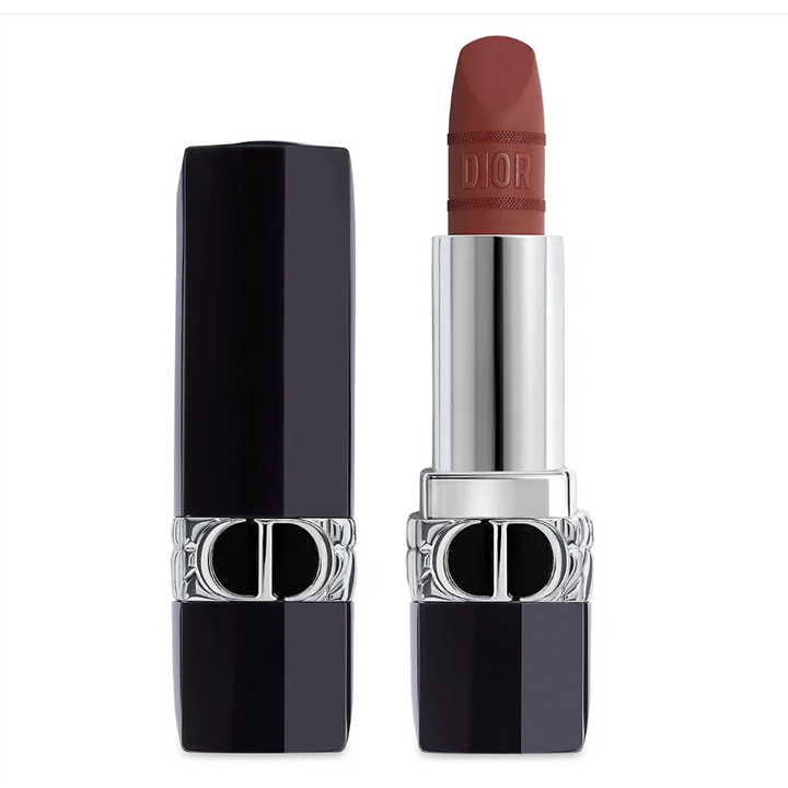 Christian Dior, Dior Rouge, Satin Matte, Cream Lipstick, Soft Burgundy, 3.5 g
