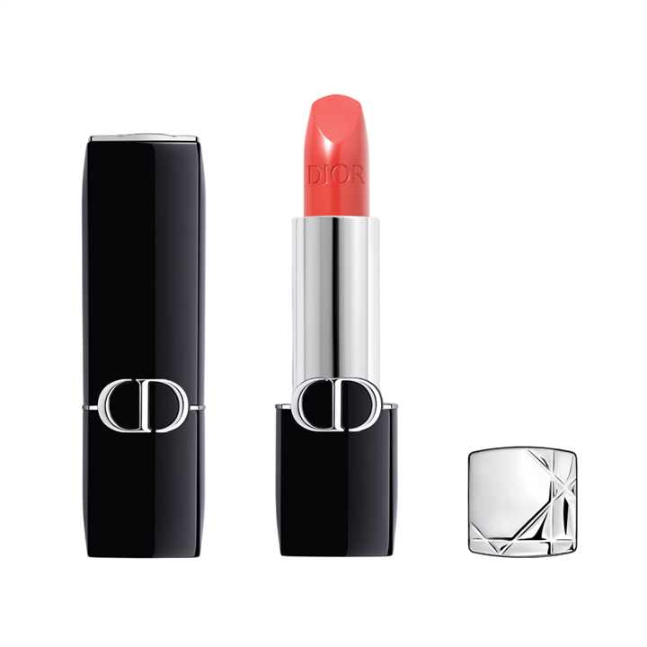 Christian Dior, Dior Rouge, Satin Finish, Cream Lipstick, 540, Silky Coral, 3.5 g